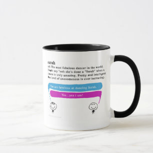 sarah mug