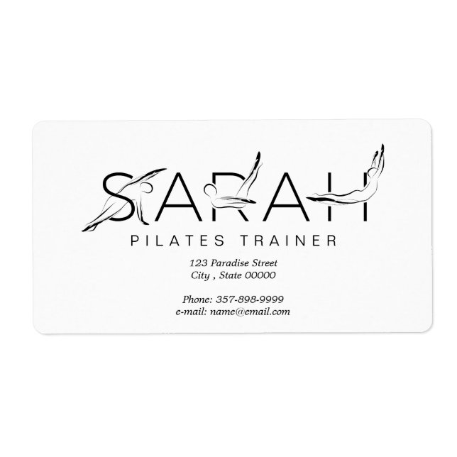 SARAH Nom Pilates Instructeur (Devant)