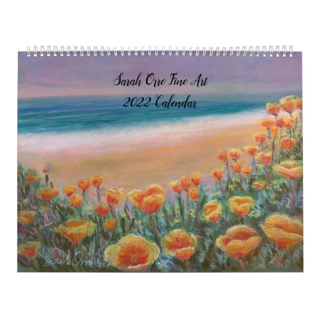 Sarah Orre Art 2022 Calendrier personnalisé Grand (Protection)