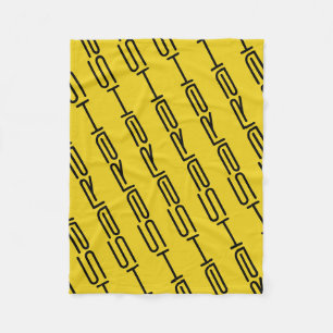 Sarah,repeat pattern geometric,orphan black fleece blanket