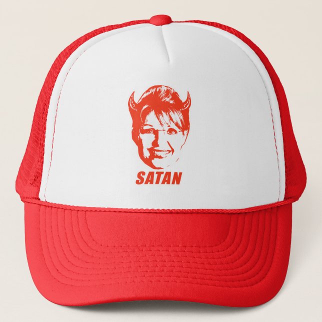 SARAH SATAN TRUCKER HAT (Front)