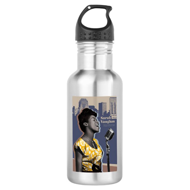 Sarah Vaughan 532 Ml Water Bottle (Front)