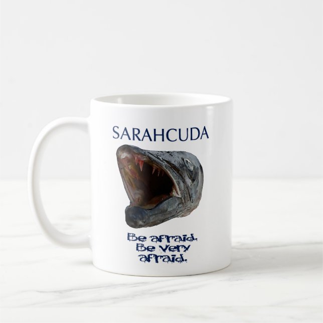 Sarahcuda : Soyez tasse de café effrayée (Gauche)