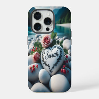 Sarah's Heart by the River iPhone 15 Pro Case