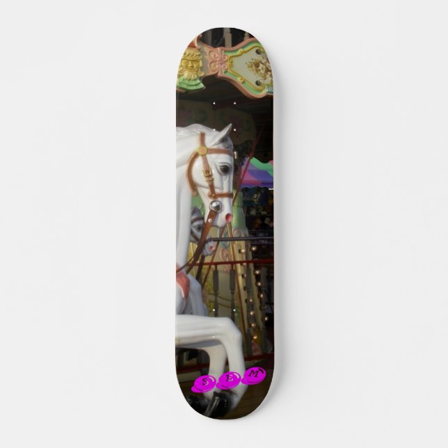 SarahthEMarvelous Skateboard - carousel (Front)
