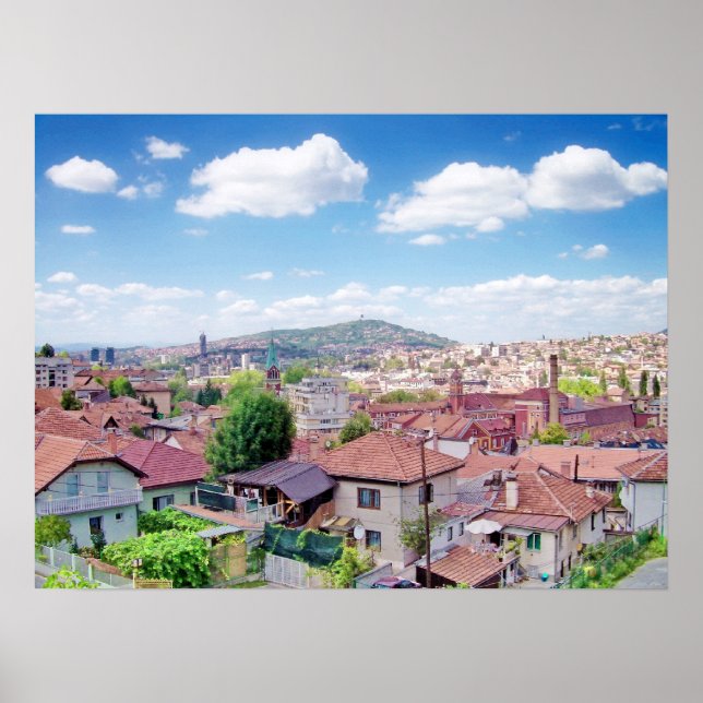 Sarajevo, Bistrik View Poster (Front)
