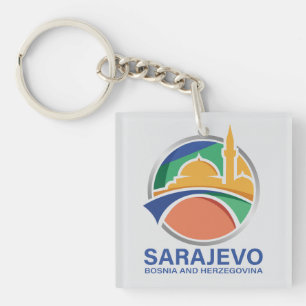 Sarajevo Bosnia and Herzegovina Keychain