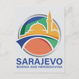 Sarajevo Bosnia and Herzegovina Postcard