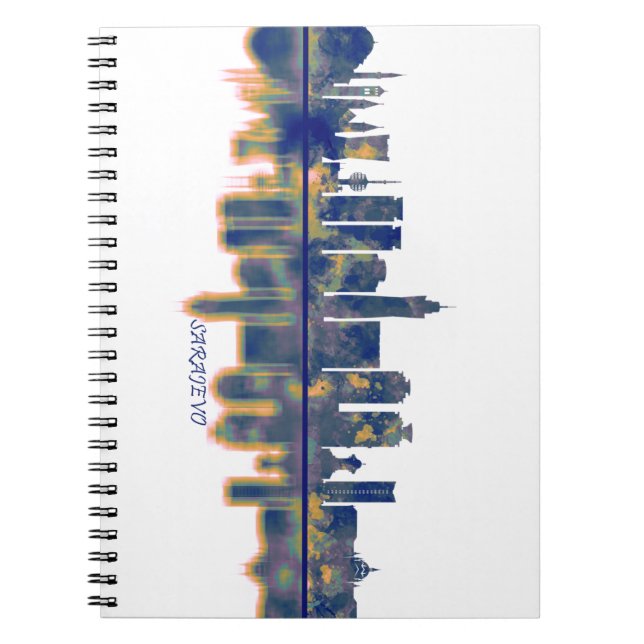 Sarajevo Skyline Notebook (Front)
