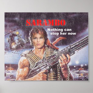 SARAMBO - Nothing Can Stop Her Poster