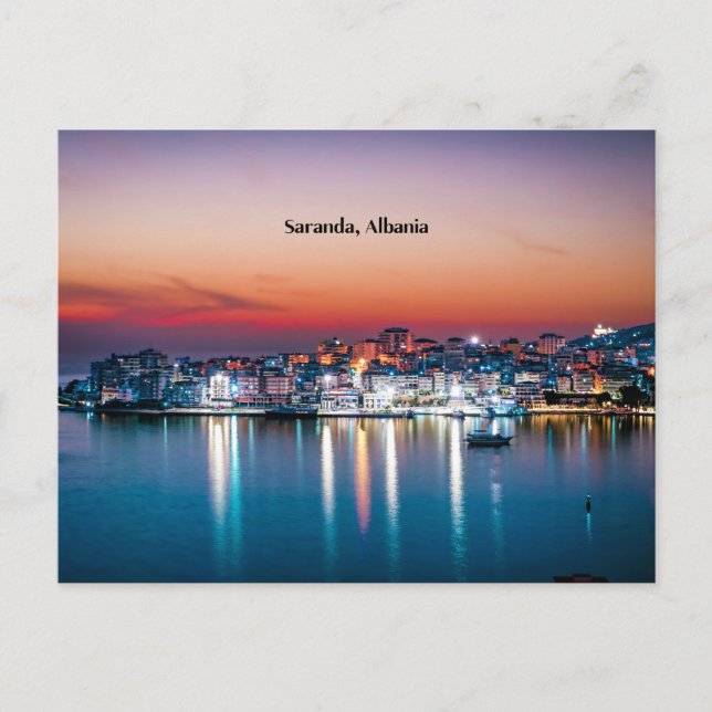 Saranda, Albania Postcard (Front)