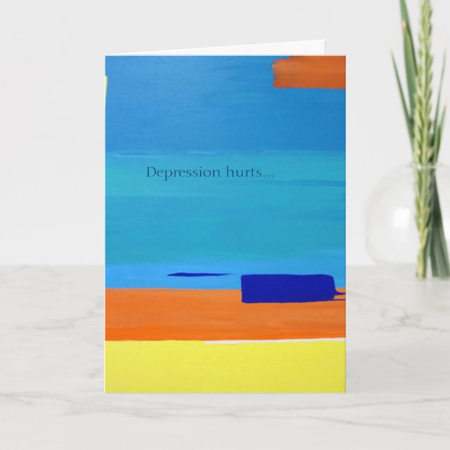 Sara's Mental Health Greeting Card (Front)