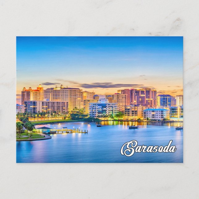 Sarasoda, Florida, United States Postcard (Front)