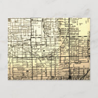 Sarasota, FL Vintage Map