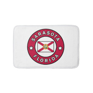 Sarasota Florida Bath Mat