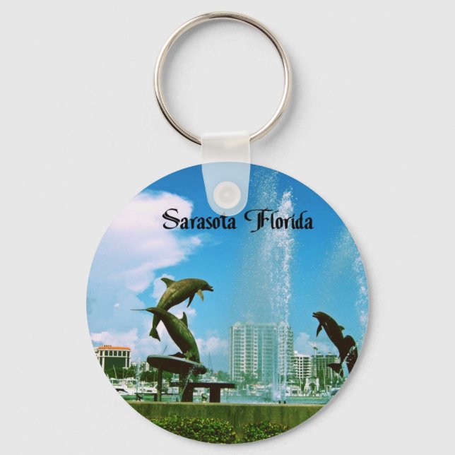 Sarasota Florida Keychain (Front)