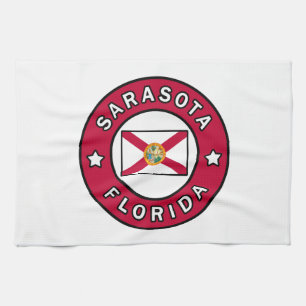 Sarasota Florida Kitchen Towel