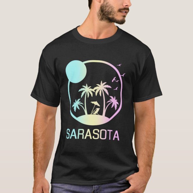 Sarasota Florida Travel Vacation Beach T-Shirt (Front)