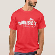 SARASOTA Indivisible men's t-shirt wht logo