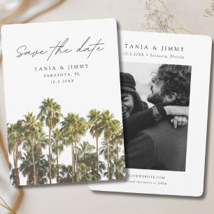 Sarasota Wedding Florida Save the Date Invitation