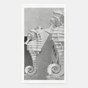 Sarasota's SeaHorses Guest Towels Napkin