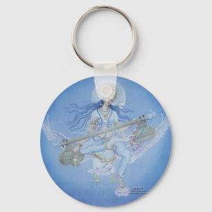 Saraswati Keychain