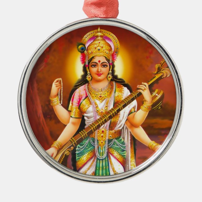 Saraswati Ornament - Version 2 (Front)