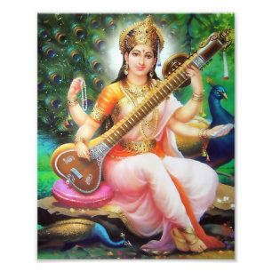 Saraswati Print (8" x 10") - Version 1