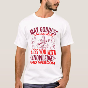 Saraswati Puja Hindu Goddess T-Shirt