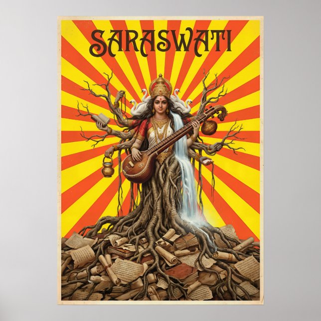 Saraswati V01 Poster (Front)