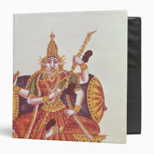 Saratheswathee, hindu goddess of learning binder