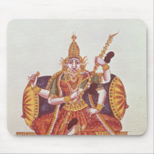 Saratheswathee, hindu goddess of learning mouse pad