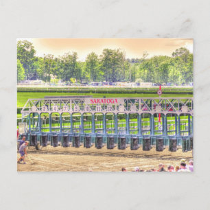 Saratoga 150 postcard