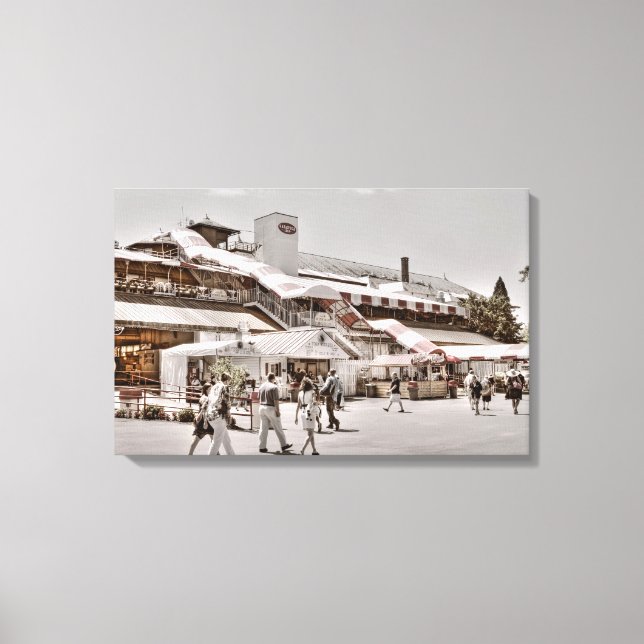 Saratoga 150 Years Canvas Print (Front)