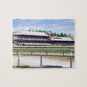 Saratoga Race Course and Clare Court Jigsaw Puzzle
