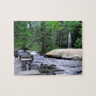 Saratoga Spa State Park-Geyser Creek Jigsaw Puzzle