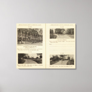 Saratoga Springs Dunning Street Canvas Print