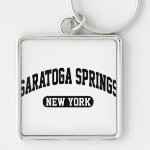 Saratoga Springs New York Keychain