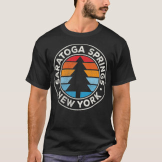 Saratoga Springs New York NY Vintage Graphic Retro T-Shirt