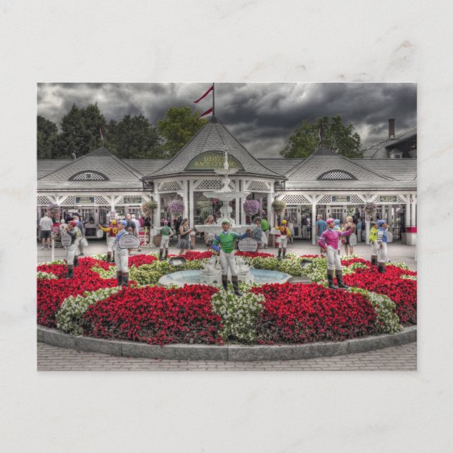 Saratoga's 12 Stakes Winners.jpg Postcard (Front)