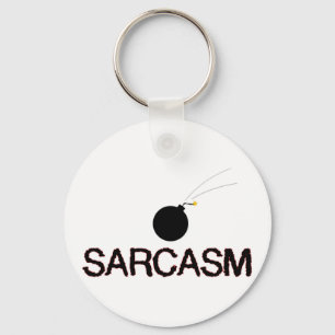 Sarcasm Bombed Keychain