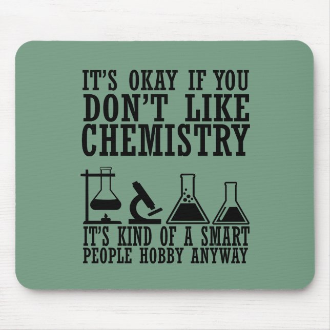 sarcasm chemistry mouse pad (Front)