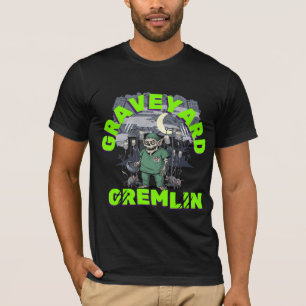 Sarcasm Graveyard Gremlin-Funny Zombie Nurse Night T-Shirt