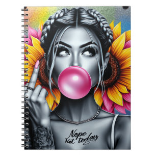 Sarcasm is my love language sassy woman funny sis notebook