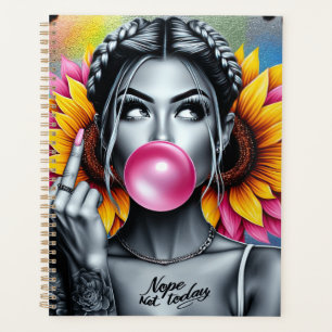 Sarcasm is my love language sassy woman funny sis planner