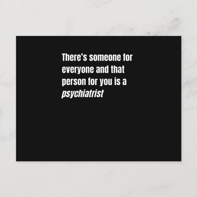 Sarcasm is the way to mock someone with style postcard (Front)