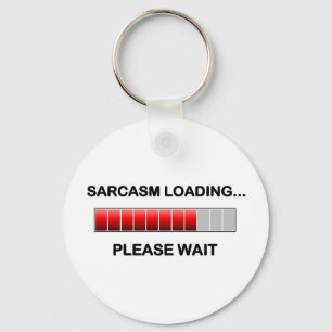 Sarcasm Loading Keychain
