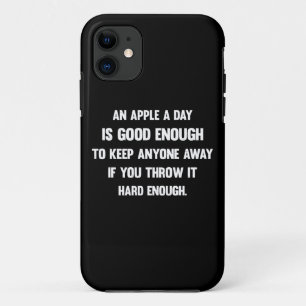 Sarcasm lover Sarcasm sayings Sarcastic iPhone 11 Case