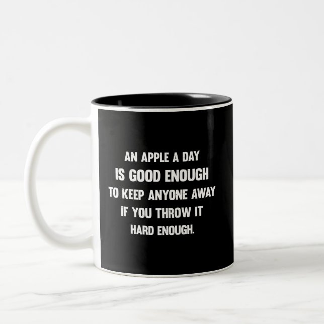 Sarcasm lover | Sarcasm sayings | Sarcastic Two-Tone Coffee Mug (Left)