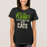 Sarcasm Quote Environment Save The Planet Cats